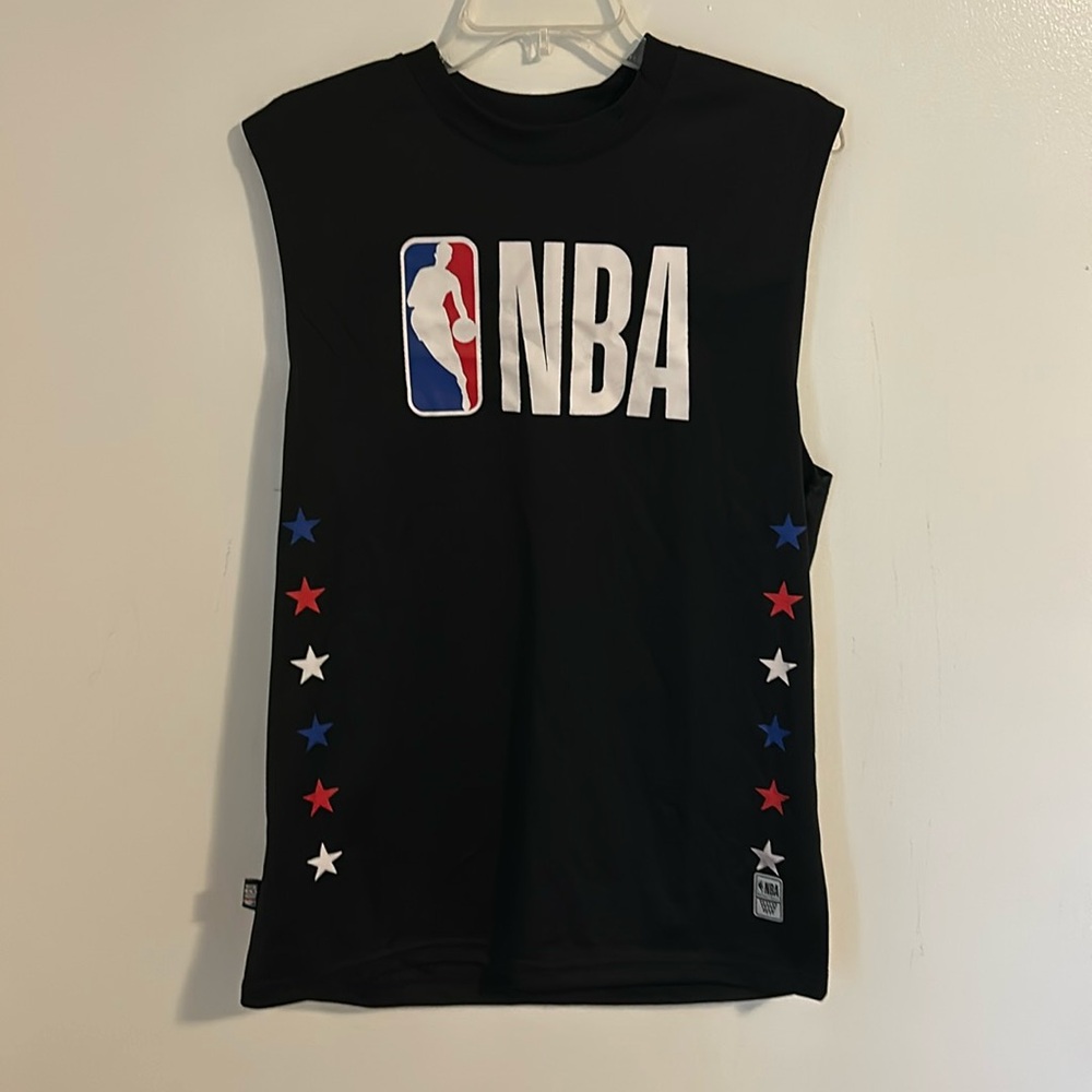 NBA Patriotic Black Tank Top Jersey Size M